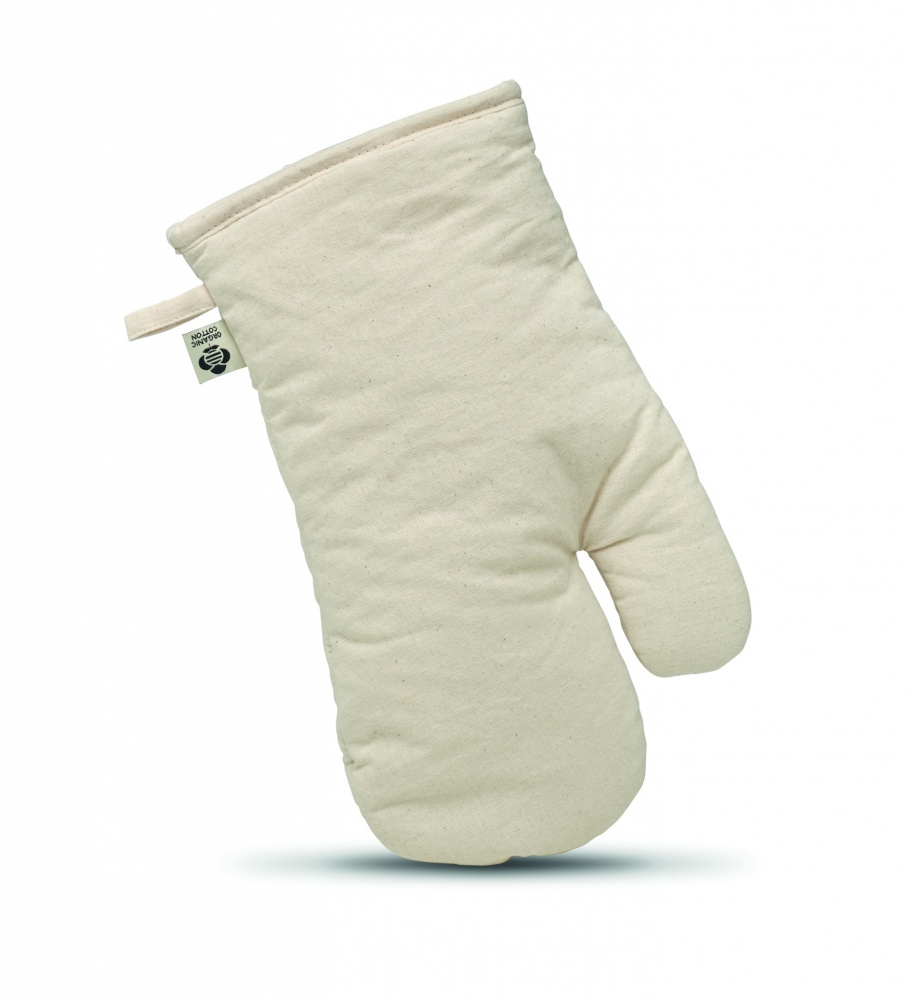 Logo trade promotional gifts image of: Organic cotton oven glove