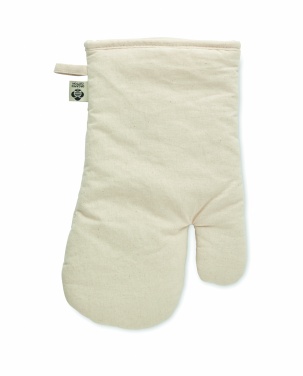 Logo trade promotional merchandise image of: Organic cotton oven glove