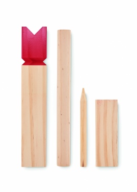 Logotrade promotional item image of: Pinewood outdoor throwing game