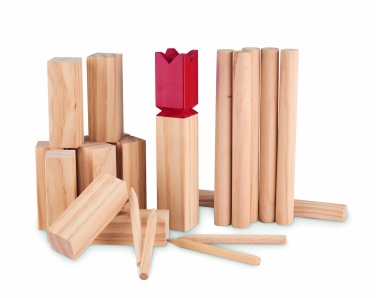 Logo trade promotional items picture of: Pinewood outdoor throwing game