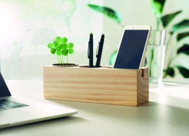 Logotrade promotional product picture of: Desk stand with seeds kit