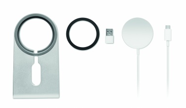 Logotrade promotional merchandise photo of: Portable magnetic charger 15W