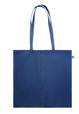 Logo trade corporate gifts picture of: Recycled denim shopping bag