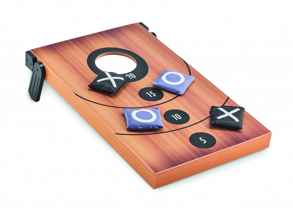 Logotrade corporate gift picture of: Double sided MDF game set