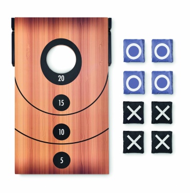 Logotrade corporate gift picture of: Double sided MDF game set