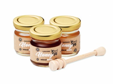 Logotrade promotional giveaways photo of: Set of 3 wildflower honey