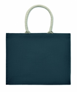 Logo trade promotional gifts picture of: Jute bag with cotton handle