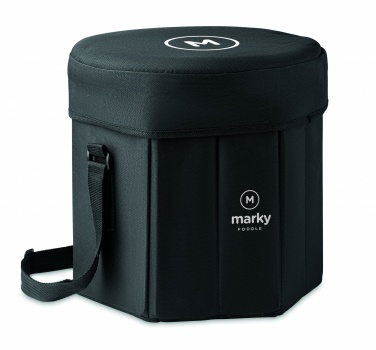 Logo trade promotional giveaways picture of: Foldable insulated stool/table
