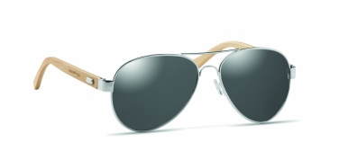 Logotrade corporate gift picture of: Bamboo sunglasses in pouch TARTU