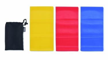 Logo trade promotional gift photo of: Set of 3 TPE fitness bands