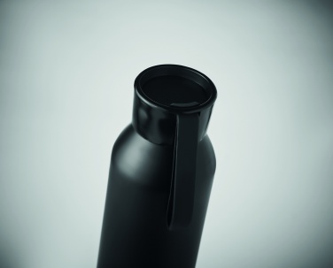 Logo trade business gifts image of: Recycled aluminum bottle