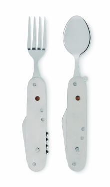 Logo trade advertising products image of: Multifunction cutlery set