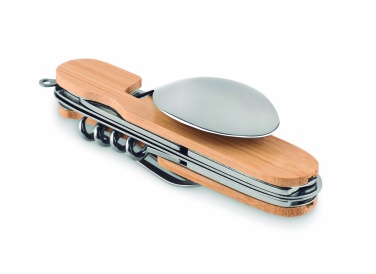 Logo trade business gifts image of: Multifunction cutlery set