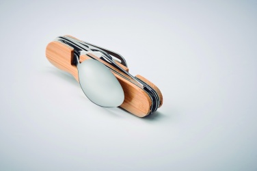 Logo trade promotional merchandise photo of: Multifunction cutlery set