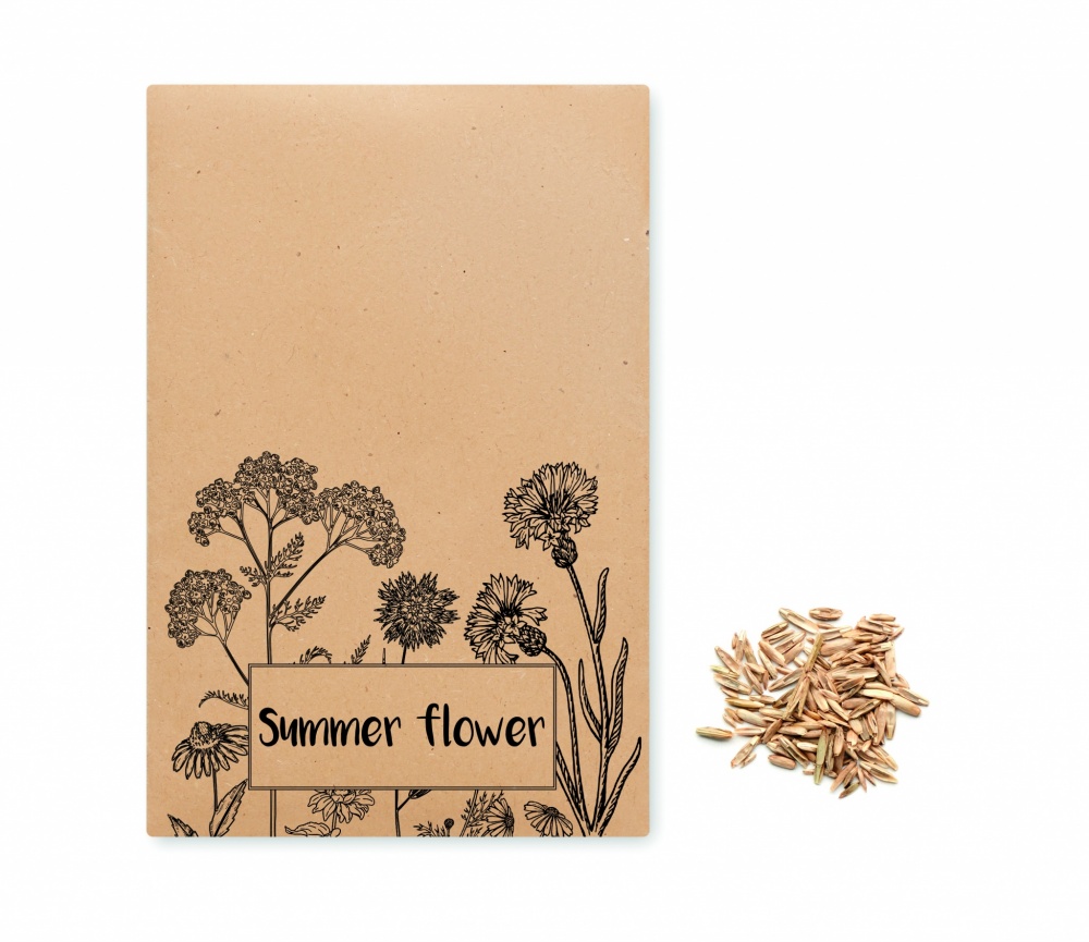 Logo trade corporate gifts picture of: Flowers mix seeds in envelope