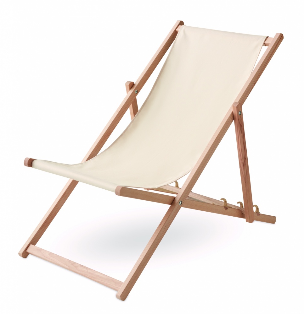 Logotrade promotional item picture of: Beach chair in wood