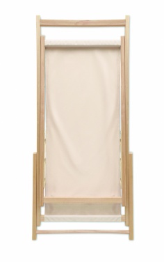 Logotrade advertising product image of: Beach chair in wood