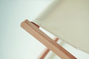 Logo trade promotional item photo of: Beach chair in wood