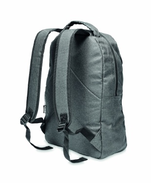 Logotrade promotional products photo of: 600D RPET 2 tone backpack