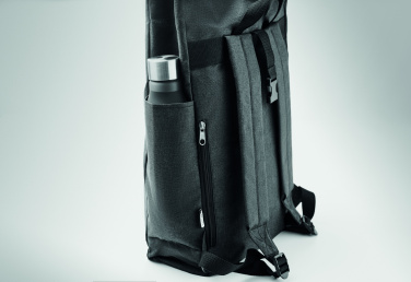 Logo trade business gift photo of: 600D RPET 2 tone backpack