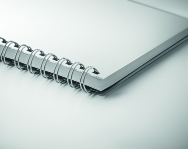 Logo trade corporate gift photo of: A5 RPET notebook recycled lined