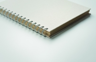Logo trade promotional merchandise picture of: A5 grass notebook 80 lined