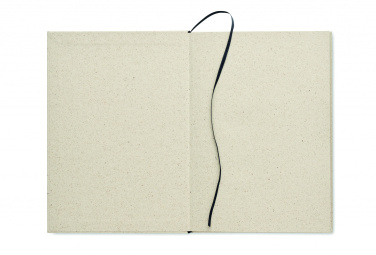 Logotrade promotional merchandise picture of: A5 grass notebook 80 lined