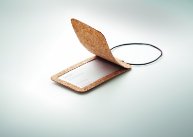 Logo trade corporate gifts picture of: Cork luggage tag
