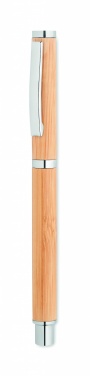 Logo trade promotional products picture of: Bamboo gel pen