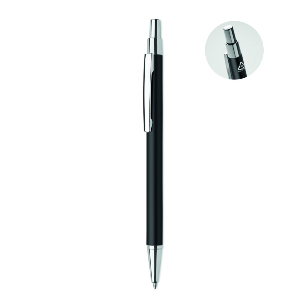 Logo trade advertising products picture of: Recycled aluminium ball pen
