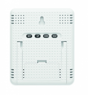 Logo trade promotional giveaways picture of: Bamboo weather station