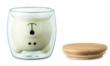 Logo trade corporate gift photo of: Double wall borosilicate mug