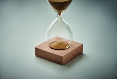 Logo trade promotional merchandise picture of: 5 minute sand hourglass