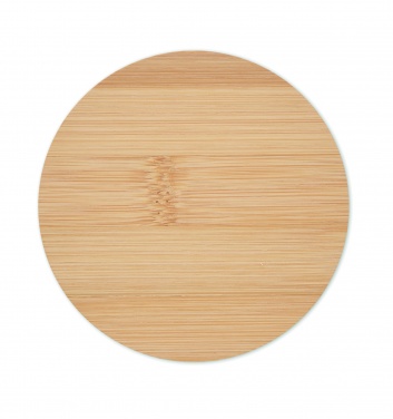 Logotrade advertising product image of: Bamboo round coaster