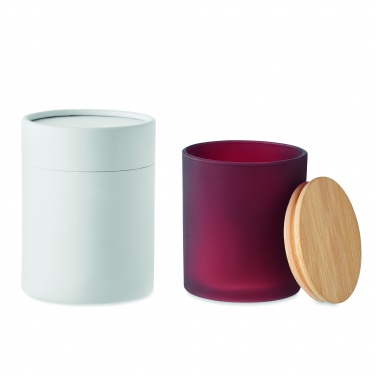 Logotrade promotional item picture of: Plant based wax candle 280 gr