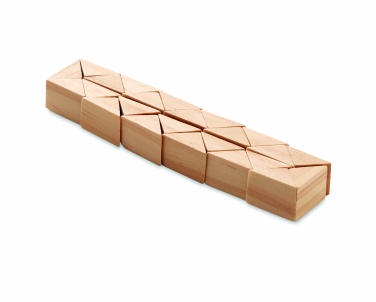 Logotrade promotional giveaways photo of: Wooden puzzle/brain teaser