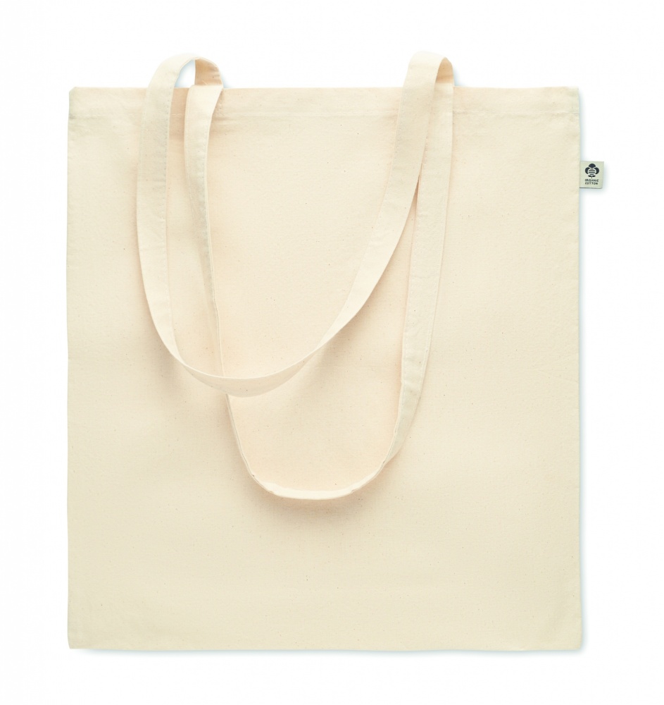 Logotrade promotional giveaway picture of: Organic cotton shopping bag