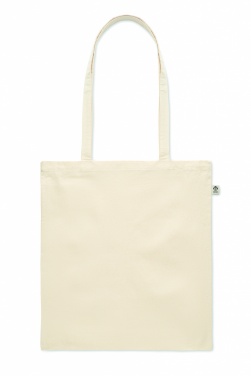 Logo trade corporate gifts image of: Organic cotton shopping bag