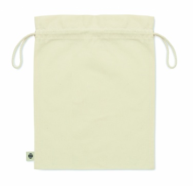 Logo trade promotional merchandise photo of: Medium organic cotton gift bag