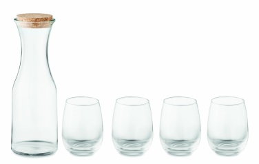 Logotrade promotional products photo of: Set of recycled glass drink
