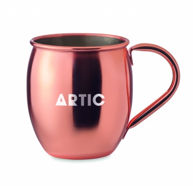 Logo trade corporate gifts picture of: Cocktail copper mug 400 ml