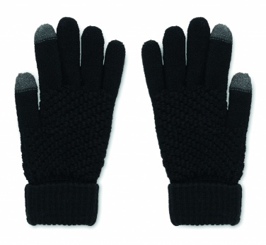 Logo trade promotional giveaway photo of: Rpet tactile gloves