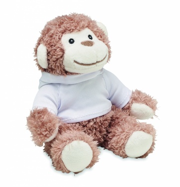 Logo trade promotional item photo of: Teddy monkey plush