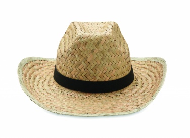 Logo trade promotional gifts picture of: Natural straw cowboy hat