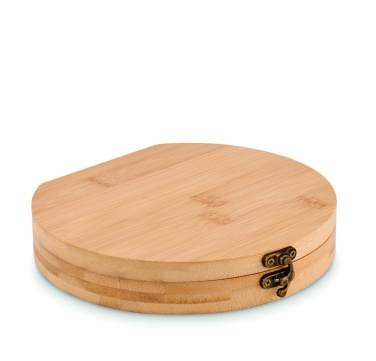 Logotrade promotional gift picture of: 15 piece tool set bamboo case