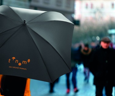 Logo trade promotional giveaways image of: Windproof square umbrella
