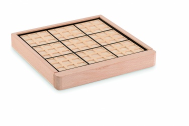 Logotrade promotional giveaway image of: Wooden sudoku board game