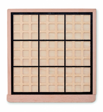Logotrade advertising products photo of: Wooden sudoku board game