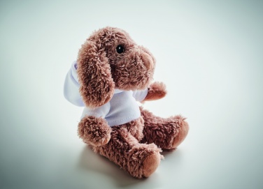 Logo trade promotional products image of: Dog plush wearing a hoodie