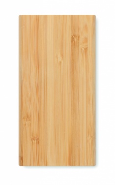 Logotrade corporate gift picture of: 6000 mAh Bamboo power bank